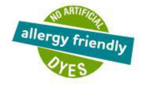 Allergy friendly — no artificial dyes